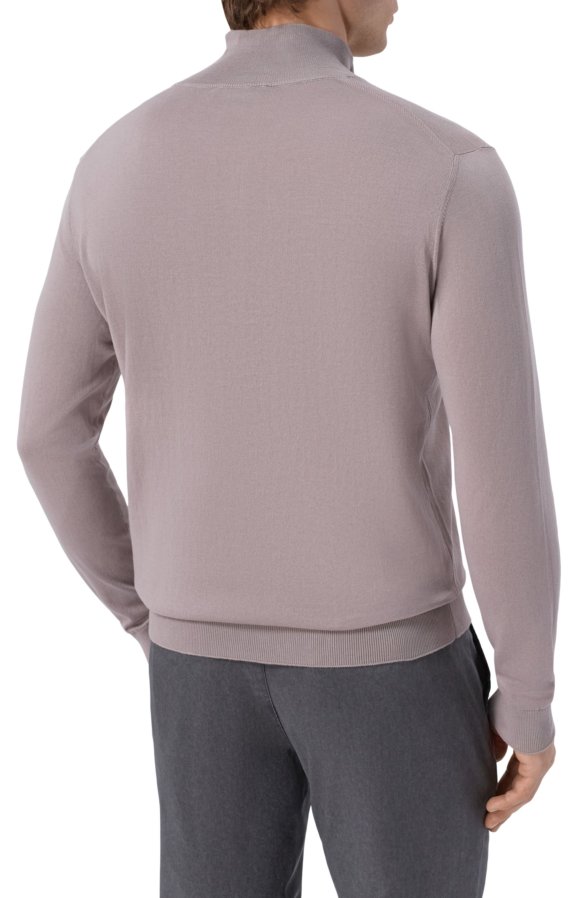 Хлопковый джемпер ANDREA CAMPAGNA бежевого цвета по цене 41600 руб., арт. M5426-8062, фото 4 Хлопковый джемпер ANDREA CAMPAGNA, арт. M5426-8062, фото 4