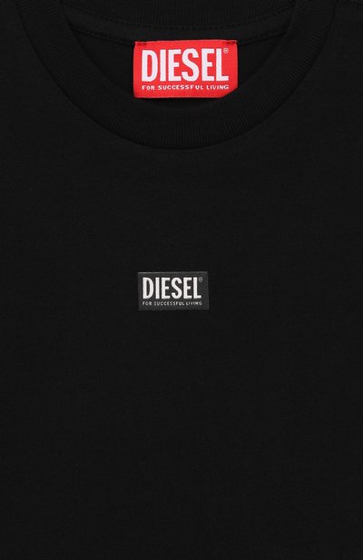 Хлопковая футболка DIESEL, арт. J02770/0CATM, фото 3