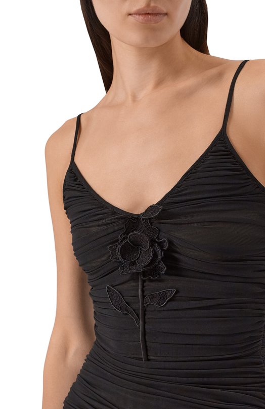 Платье David Koma RE26DK10DA Чёрный  RE26DK10DA Фото 4