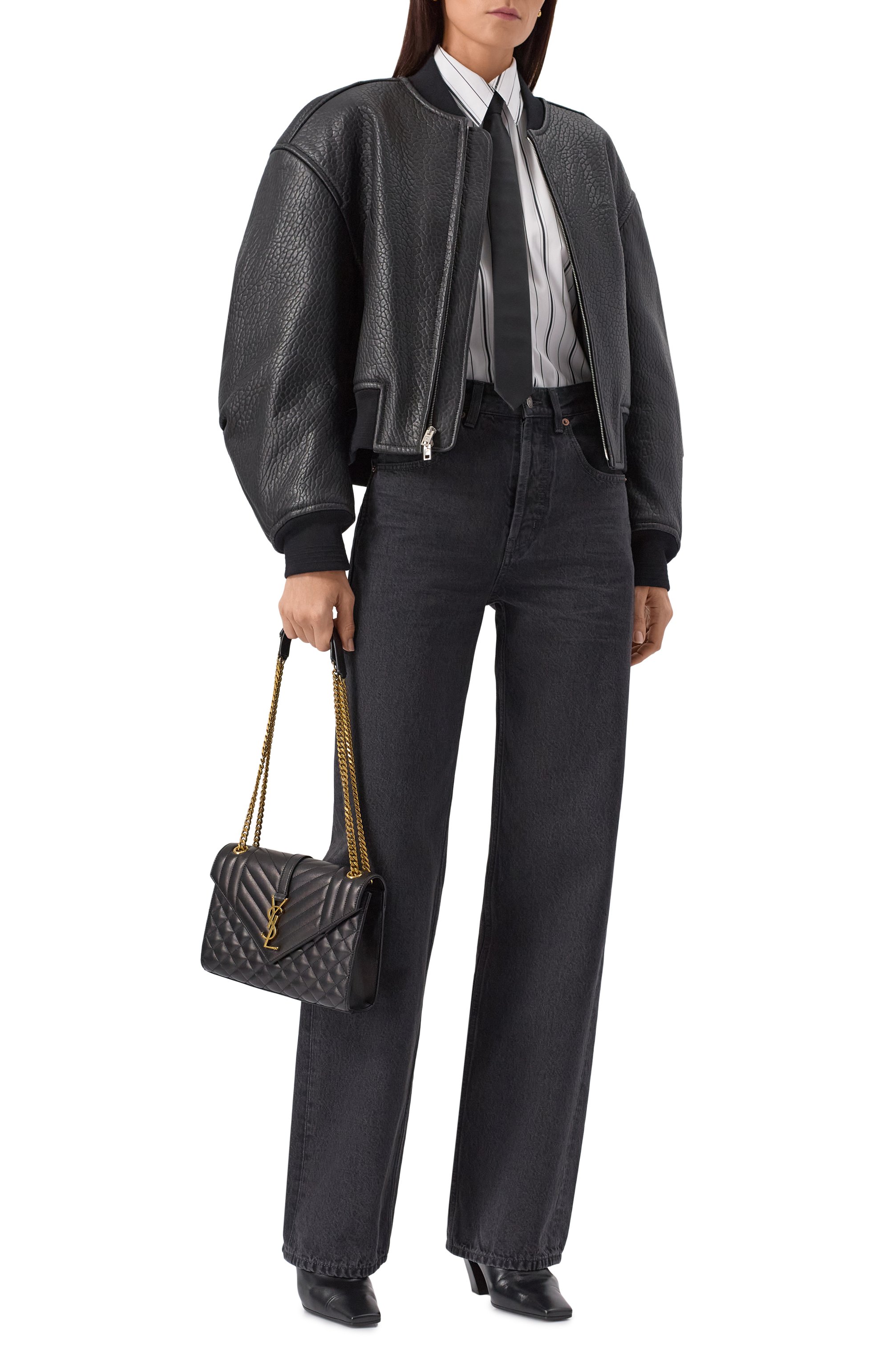 Сумка envelope medium SAINT LAURENT, арт. 600185/AACT7, фото 7