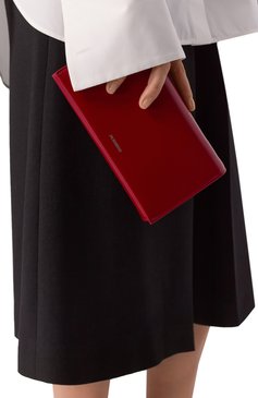 Женская сум�ка all-day JIL SANDER красного цвета, арт. J07ZH0012/P5355 | Фото 2 (Размер: mini; Материал: Натуральная кожа; Ремень/цепочка: На ремешке; Материал сплава: Проставлено; Драгоценные камни: Проставлено)