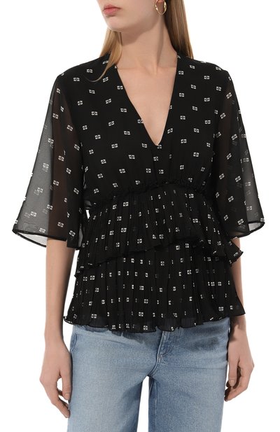 Блузка GANNI, арт. F8833, фото 3