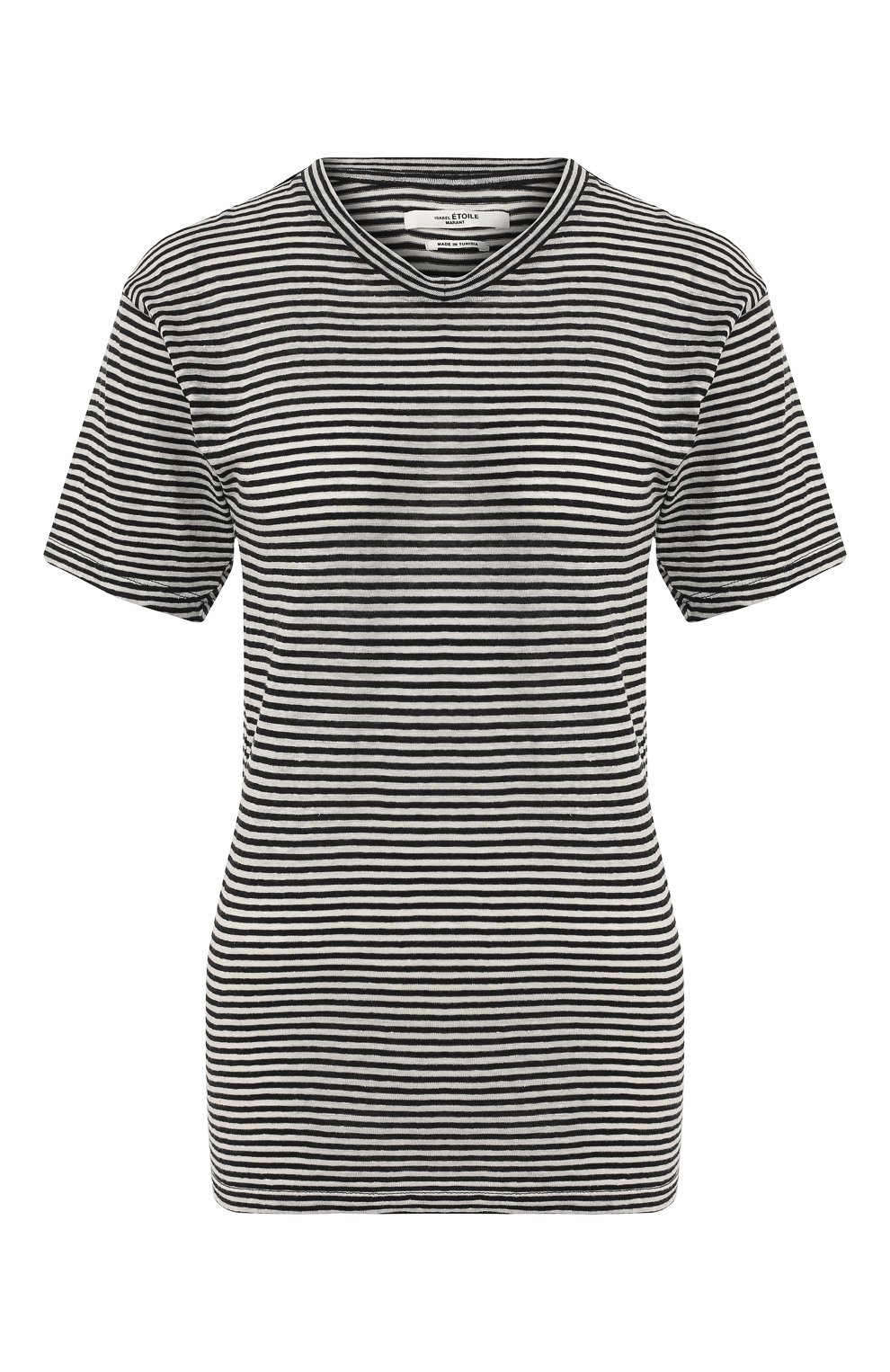 Футболка из смеси хлопка и льна ISABEL MARANT ETOILE, арт. TS0334-00M006E/ANDREIA, фото 1