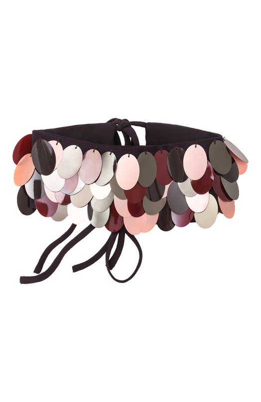 Колье Dries Van Noten 010603-2317-358 Бордовый 010603-2317-358