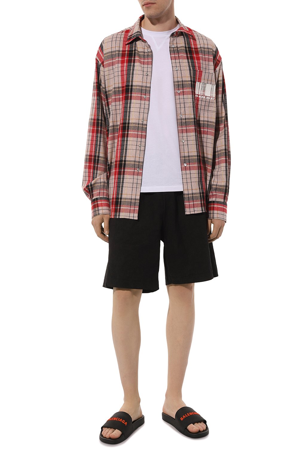 Резиновые шлепанцы pool BALENCIAGA, арт. 565826  W1S80, фото 2