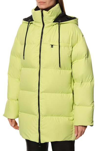 Пуховик SEVEN LAB зеленого цвета по цене 42000 руб., арт. DJH lime, фото 3 Пуховик SEVEN LAB, арт. DJH lime, фото 3