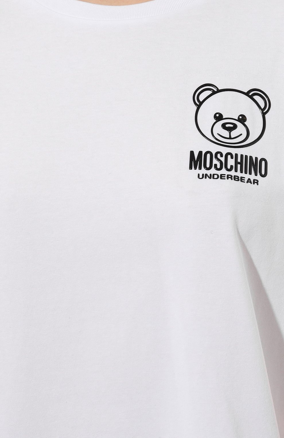 Хлопковая футболка MOSCHINO, арт. A0703/4406, фото 5