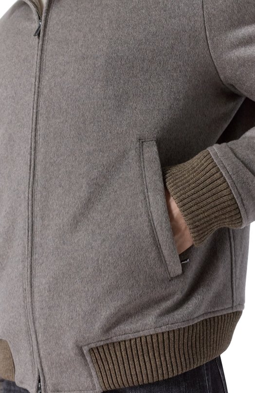 Бомбер с воротником из бобра Andrea Campagna M0D.TIBERI0/ZEUS_SET Коричневый  M0D.TIBERI0/ZEUS_SET Фото 5