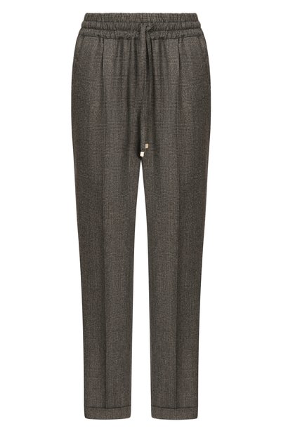 Женские шерстяные брюки KITON, арт. D37102K0513G02