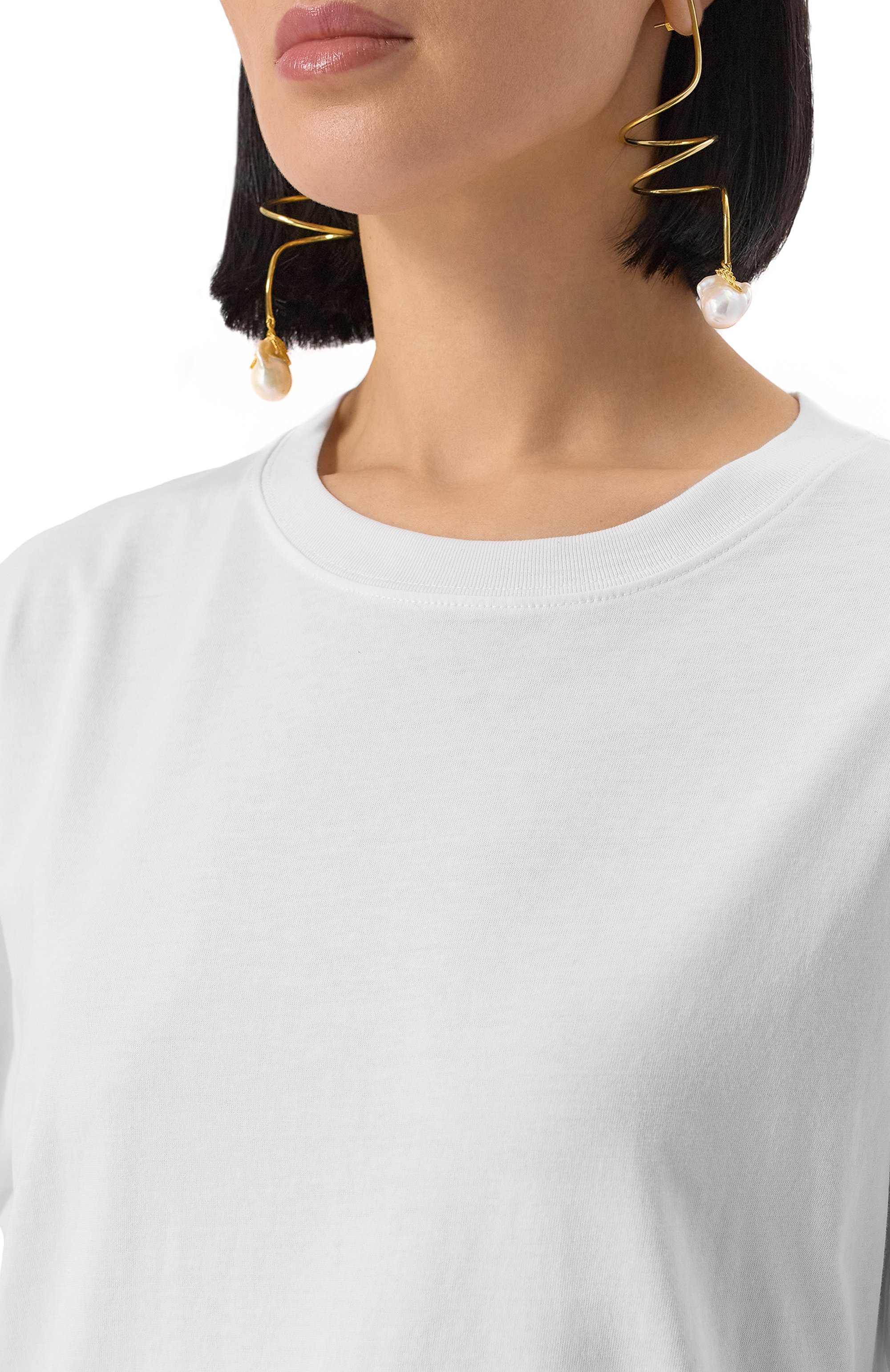 Хлопковая футболка DRIES VAN NOTEN, арт. 251-011128-1600, фото 5