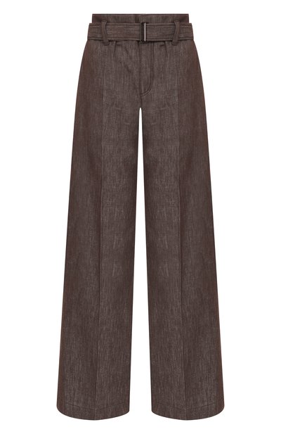 Женские хлопковые брюки BRUNELLO CUCINELLI, арт. MP125P4012