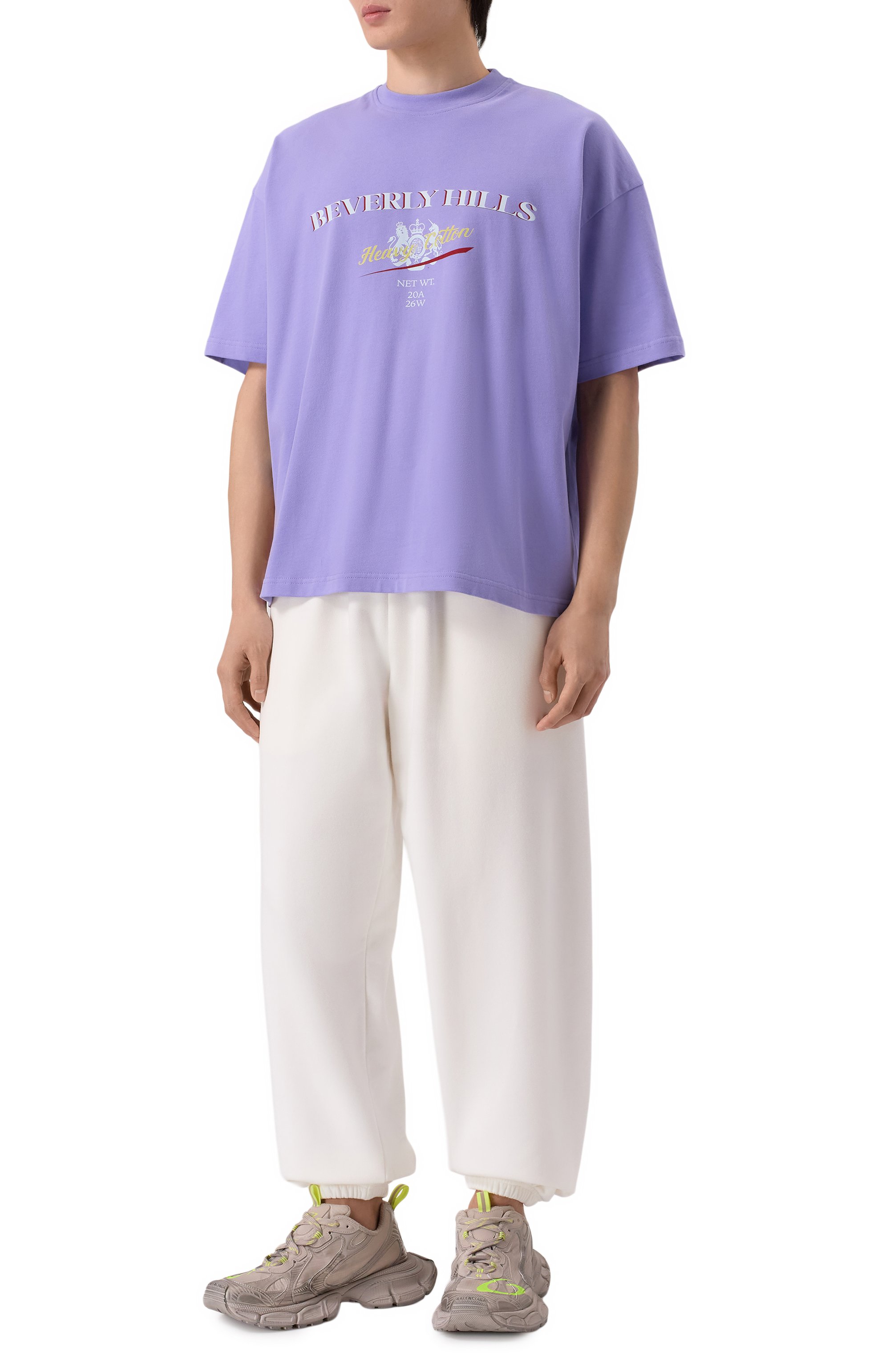 Хлопковые джоггеры PLANTA ROSA, арт. PR/J/NP/370VELVET, фото 2