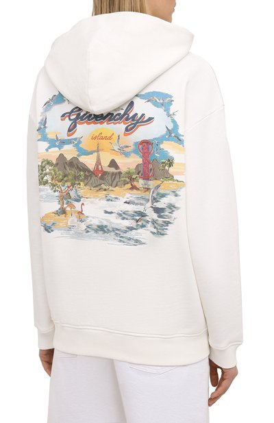 Хлопковое худи GIVENCHY, арт. BWJ01C3Z4P, фото 4