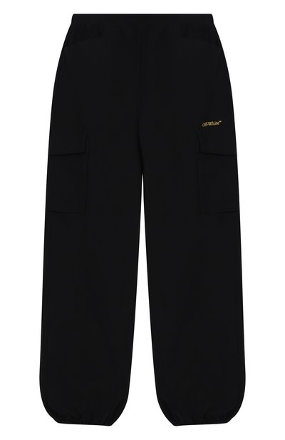 Хлопковые джоггеры OFF-WHITE, арт. 0BCF007F25FAB001/12+