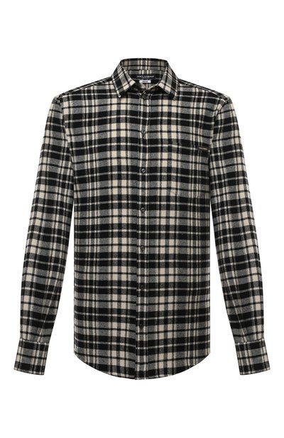 Мужская шерстяная рубашка DOLCE & GABBANA, арт. G5JZ9T/FQMIC