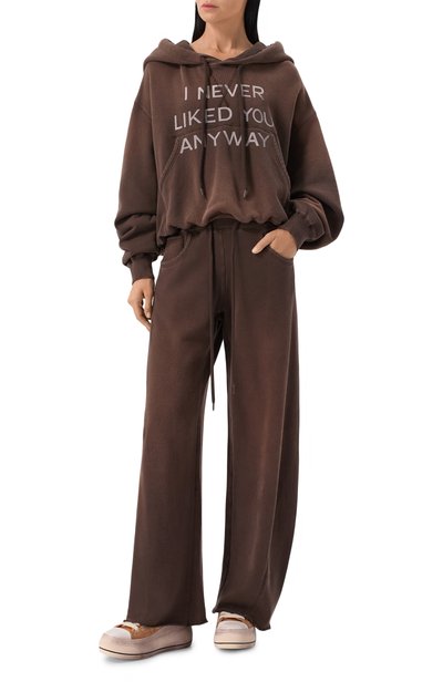 Женские хлопковые брюки R13, арт. R13WK359-156CU/RELAXED DARTED SWEATPANT