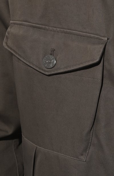 Шерстяная куртка STONE ISLAND серого цвета по цене 136500 руб., арт. 7315441F1, фото 5 Шерстяная куртка STONE ISLAND, арт. 7315441F1, фото 5
