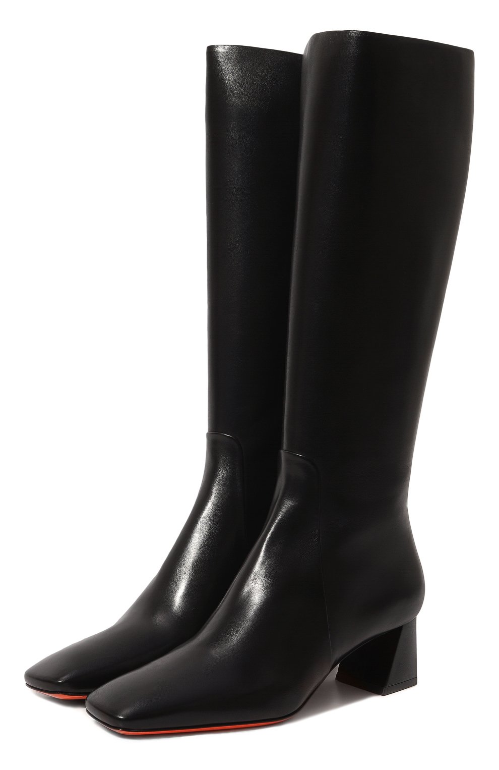 Кожаные сапоги SANTONI, арт. WSMN70262HI2BSV2P15, фото 1