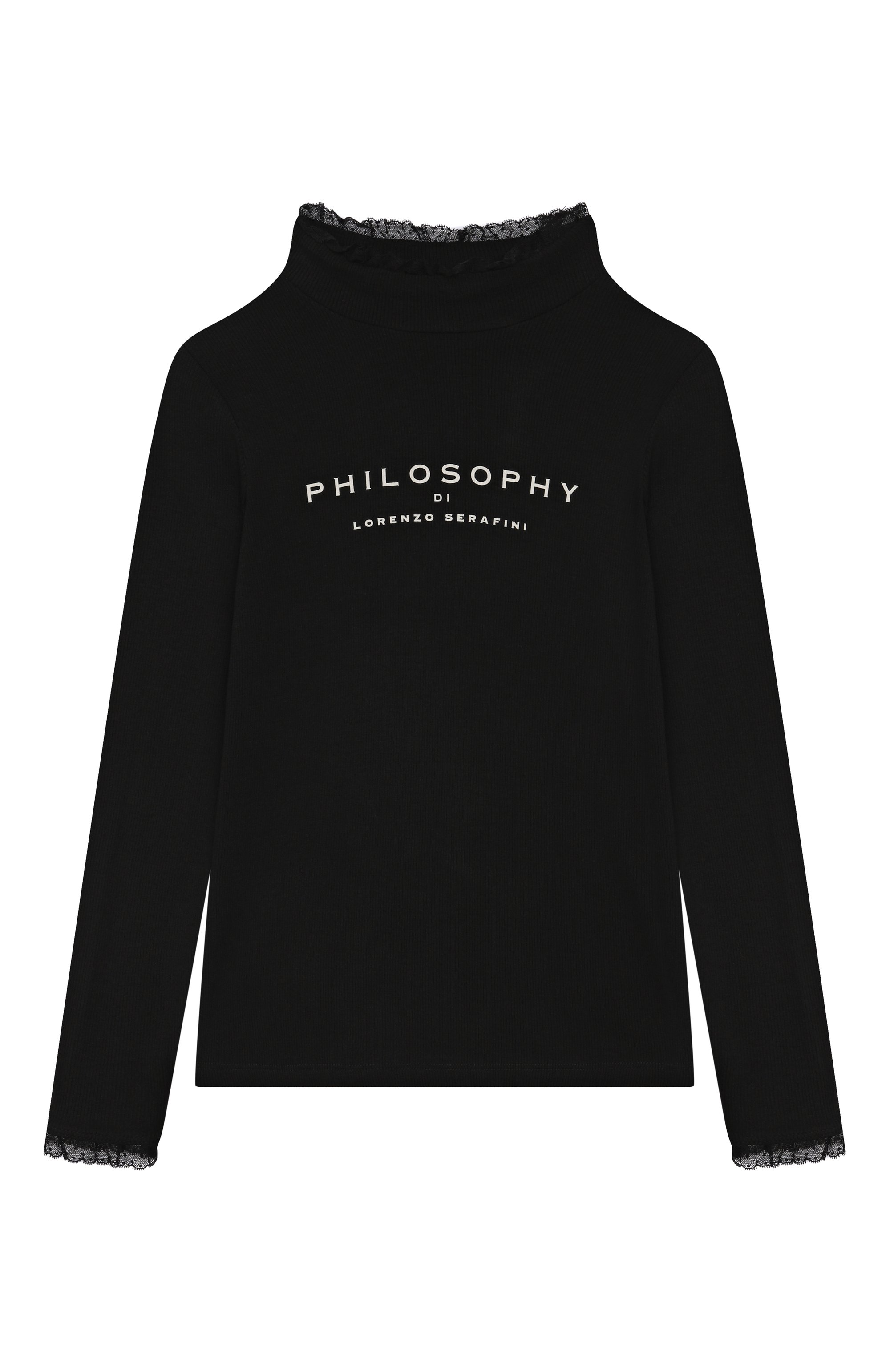 Водолазка из вискозы PHILOSOPHY DI LORENZO SERAFINI KIDS, арт. I1F619/6212/4-10, фото 1