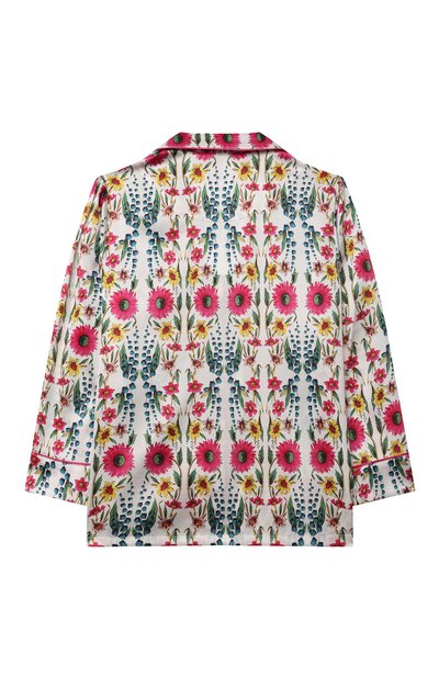 Шелковая пижама LITTLE YOLKE, арт. AW21-12S-WIF-IV, фото 3