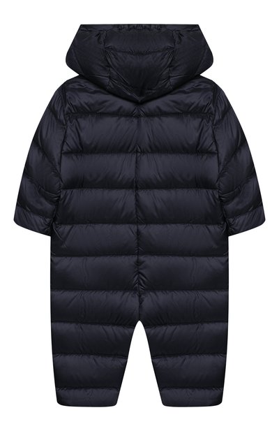 Пуховый комбинезон MONCLER темно-синего цвета по цене 54800 руб., арт. G1-951-1G516-00-53048/3-12M, фото 2 Пуховый комбинезон MONCLER, арт. G1-951-1G516-00-53048/3-12M, фото 2