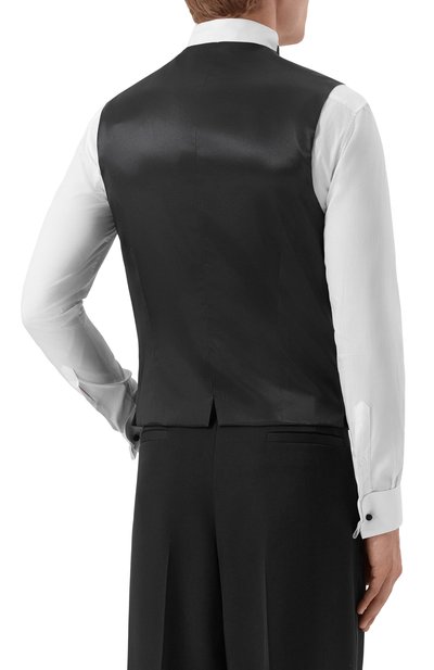 Жилет из шерсти и шелка DOLCE & GABBANA, арт. G713MT/GJ865, фото 4