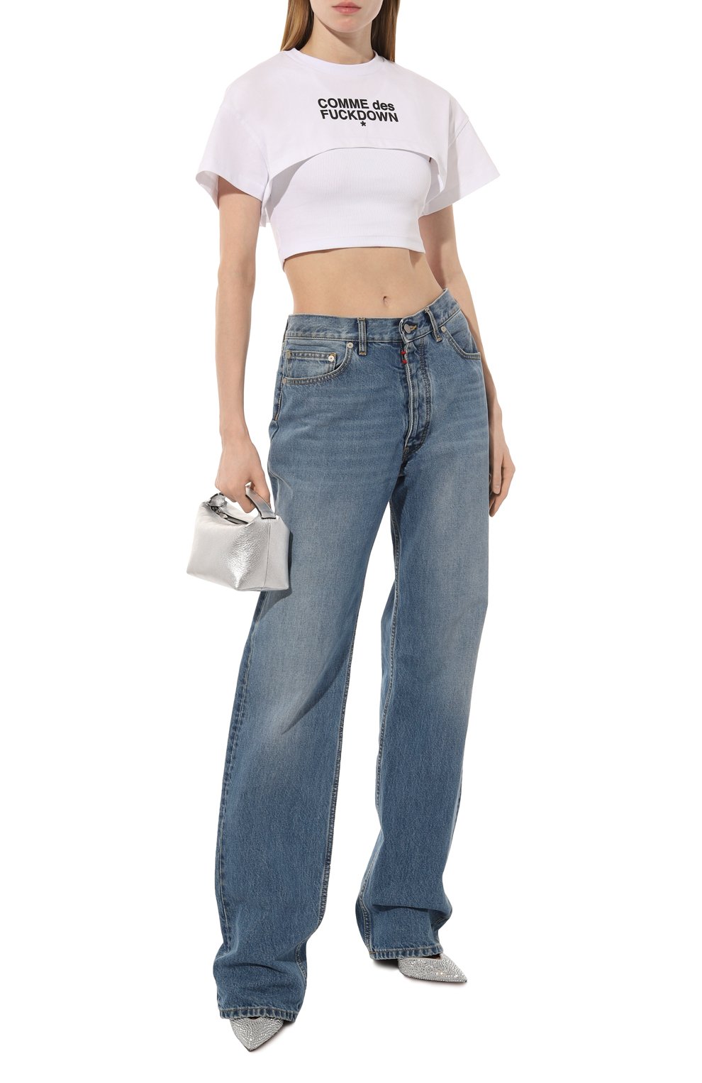 Хлопковая футболка COMME DES FUCKDOWN, арт. CDFD2191, фото 2