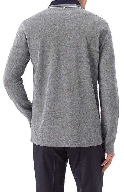 Хлопковое поло BOSS, арт. 50531352, фото 4