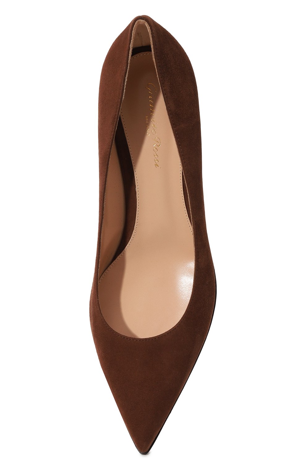 Замшевые туфли piper GIANVITO ROSSI, арт. G22171.45RIC.CAMBR0W, фото 6