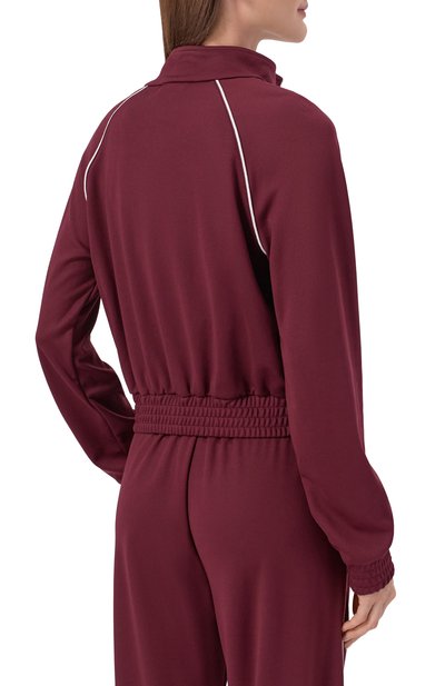 Толстовка SPORTY AND RICH бордового цвета по цене 38600 руб., арт. JA06675326RE45, фото 4 Толстовка SPORTY AND RICH, арт. JA06675326RE45, фото 4
