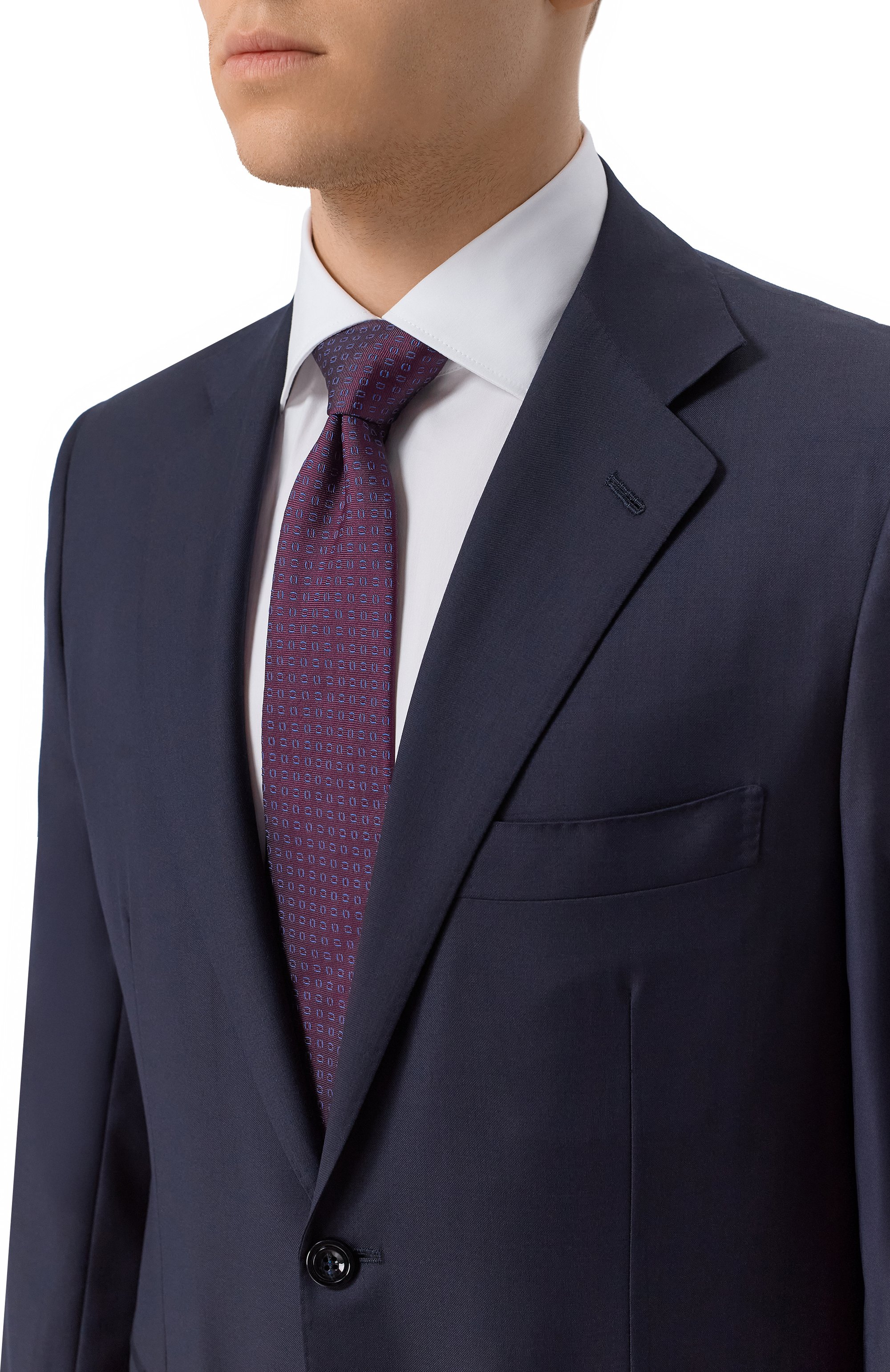 Шелковый галстук ALESSANDRO GHERARDI, арт. CRAVATTA-C/1011, фото 2