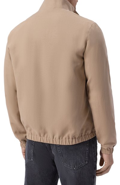 Бомбер из шелка и льна KITON, арт. UW2407V0848H, фото 4