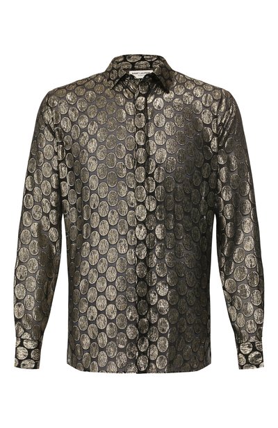 Рубашка из смеси вискозы и шелка SAINT LAURENT, арт. 564172/Y270V, фото 1