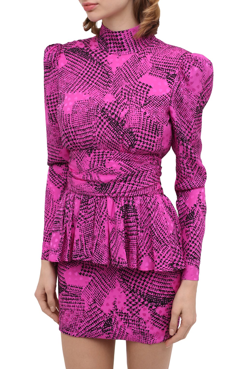 Шелковое платье ALESSANDRA RICH, арт. FAB2327-F2911, фото 3