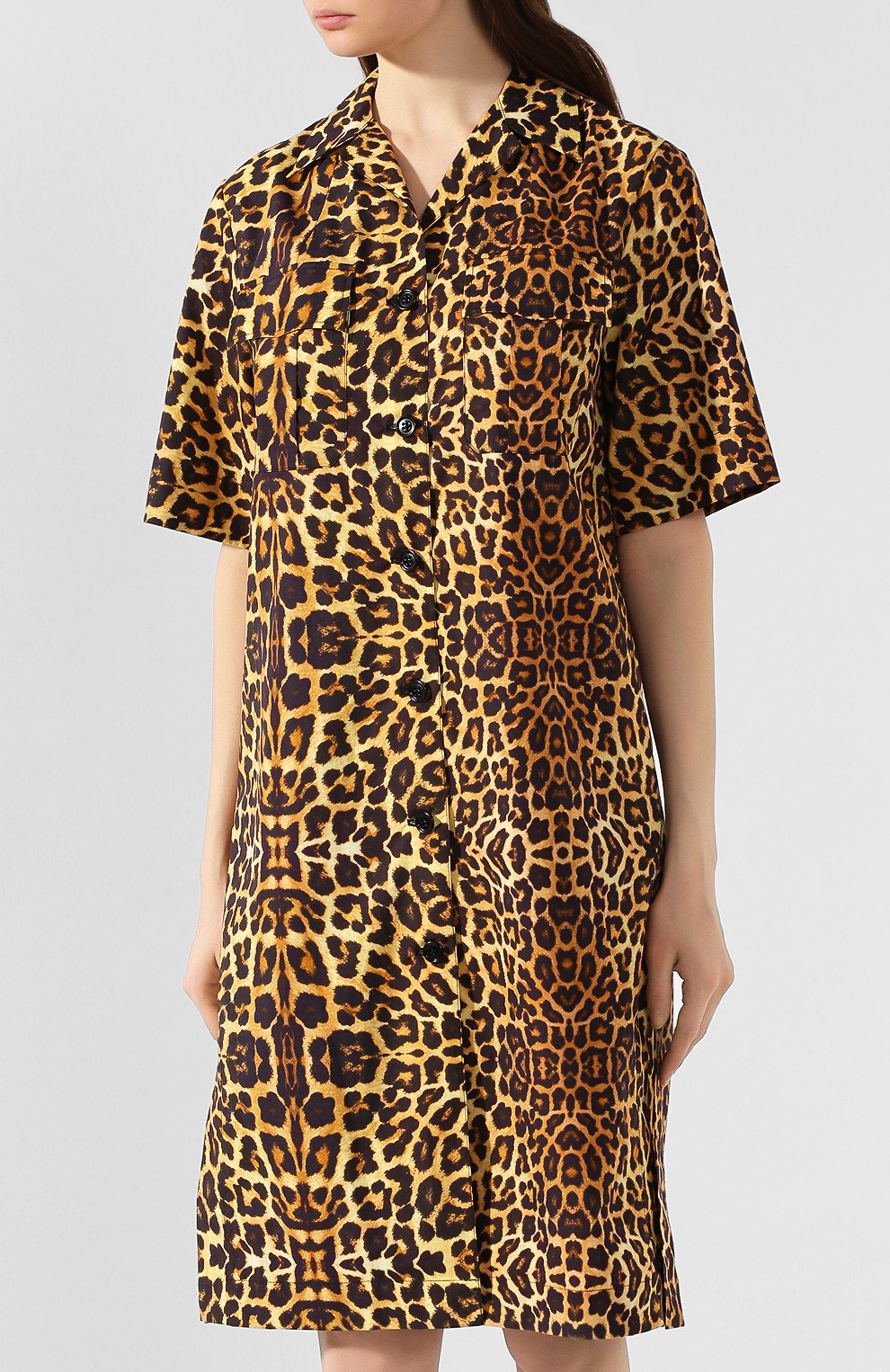 Хлопковое платье DRIES VAN NOTEN, арт. 201-31048-9006, фото 3