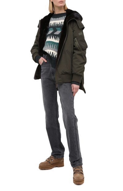 Замшевые ботинки PALOMA BARCELO, арт. 058/1 DIEG0 SERRAJE/M0UT0N, фото 2