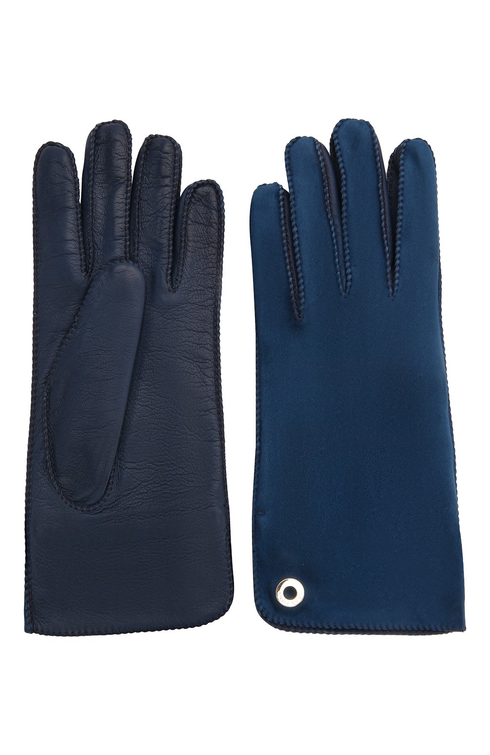 Перчатки jacqueline из кожи и замши LORO PIANA, арт. FAF8575, фото 2
