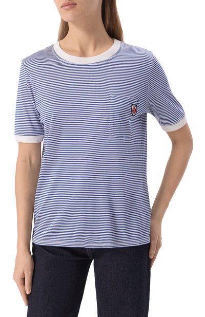 Шелковая футболка KITON, арт. D59441K0922E01, фото 3