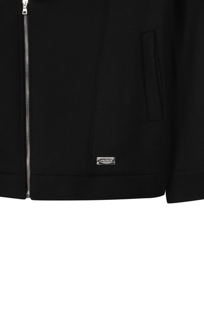Шерстяная дубленка BALMAIN черного цвета по цене 86350 руб., арт. BZ2H97, фото 3 Шерстяная дубленка BALMAIN, арт. BZ2H97, фото 3