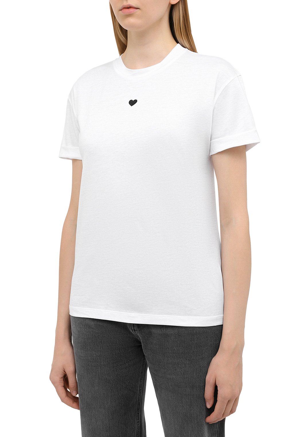 Хлопковая футболка STELLA MCCARTNEY, арт. 457142/S0W17, фото 3