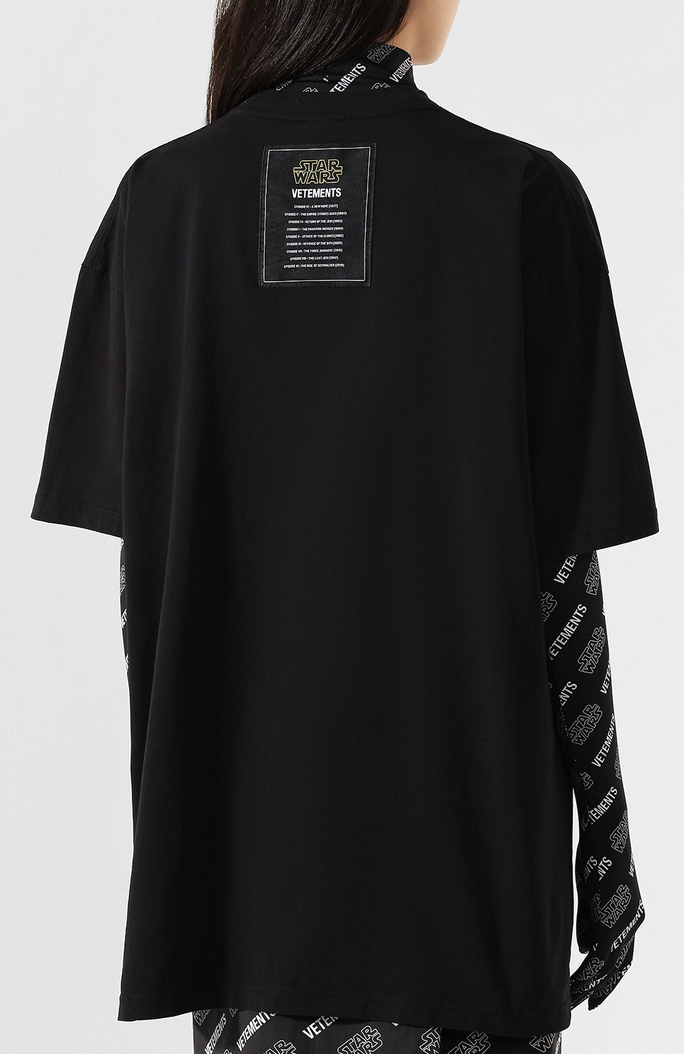 Хлопковая футболка star wars x vetements VETEMENTS, арт. USW21TS003 1600/W, фото 4