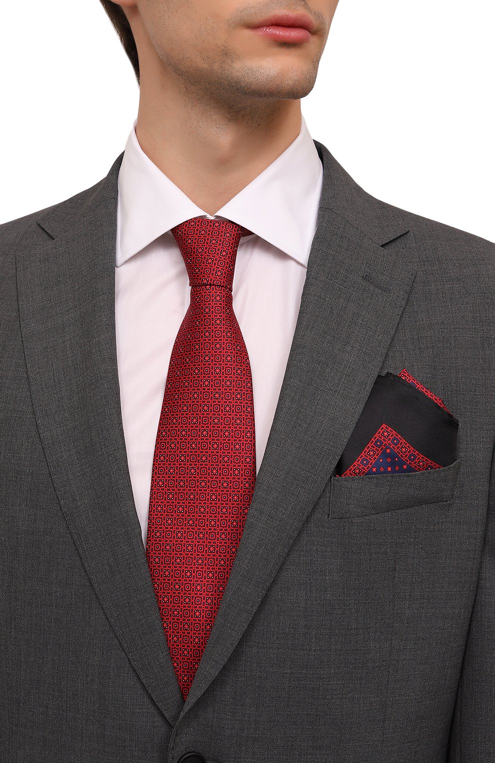 Комплект из галстука и платка STEFANO RICCI, арт. DH/51101, фото 2