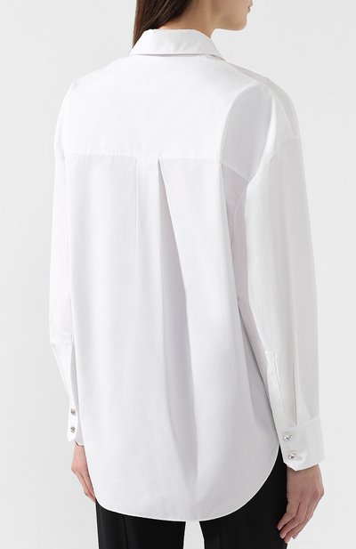Хлопковая блузка ALEXANDRE VAUTHIER, арт. 191SH900 0329, фото 4