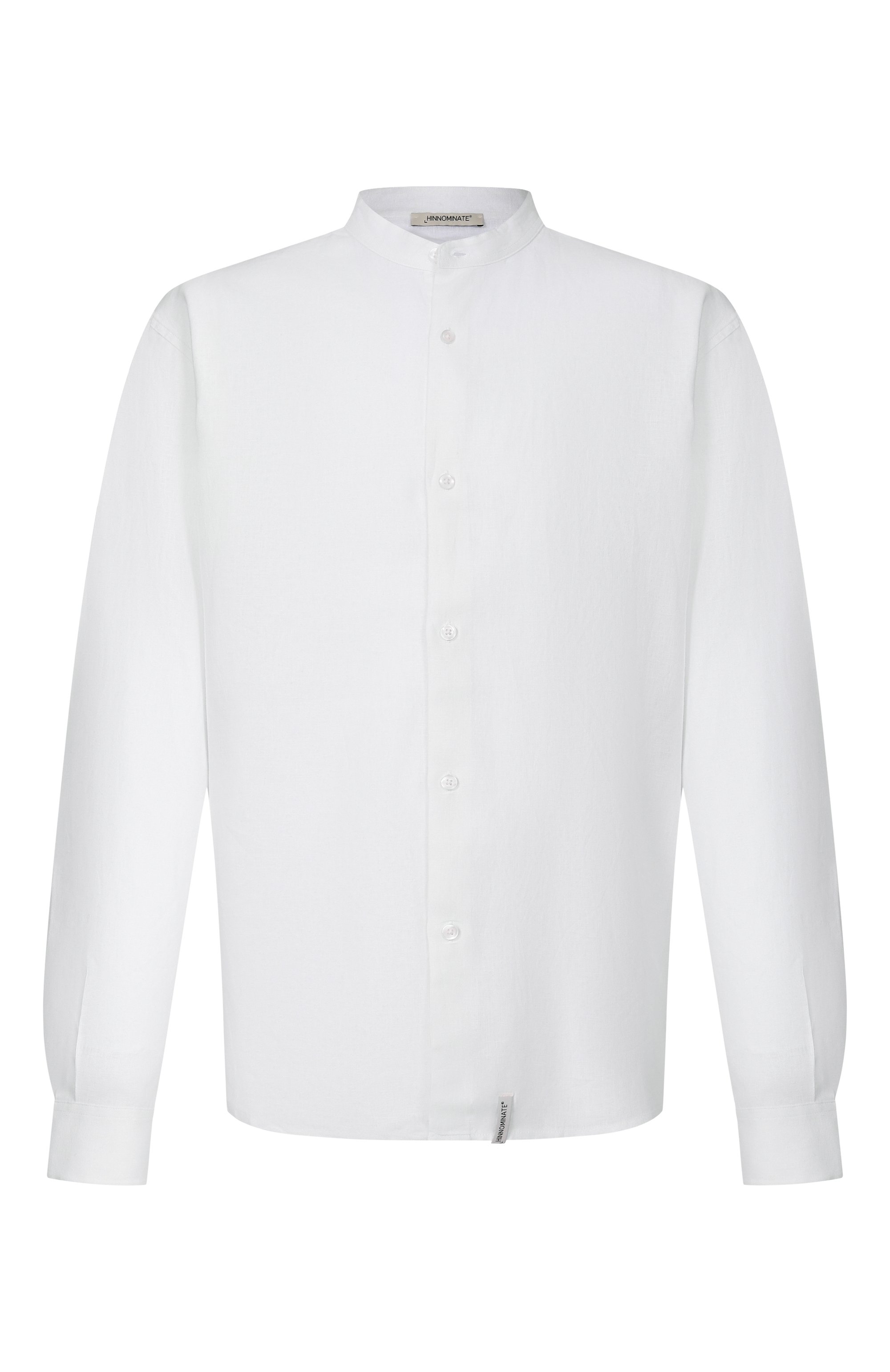 Рубашка изо льна и вискозы HINNOMINATE, арт. HMABM01550, фото 1