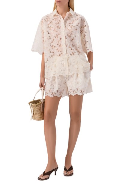 Хлопковые шорты VIKA GAZINSKAYA, арт. SS25-17206-935, фото 2