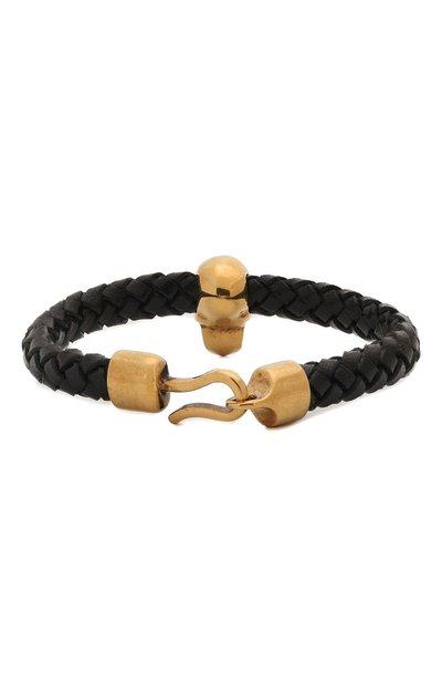 Кожаный браслет ALEXANDER MCQUEEN, арт. 554602/J16KG, фото 3