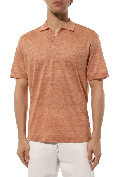 Льняное поло ZEGNA, арт. UD323A7/D780, фото 3