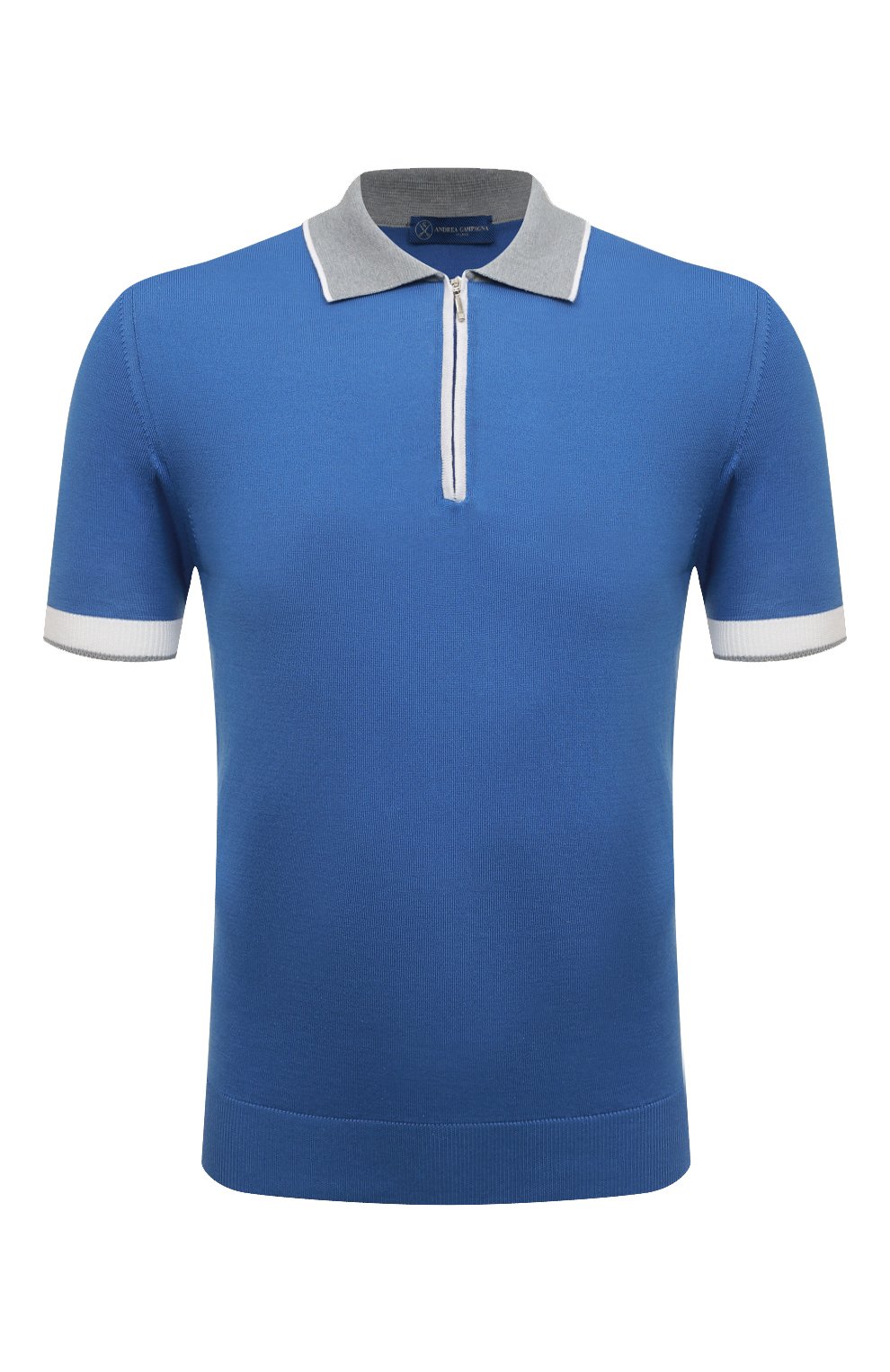 Хлопковое поло ANDREA CAMPAGNA, арт. P22-104, фото 1