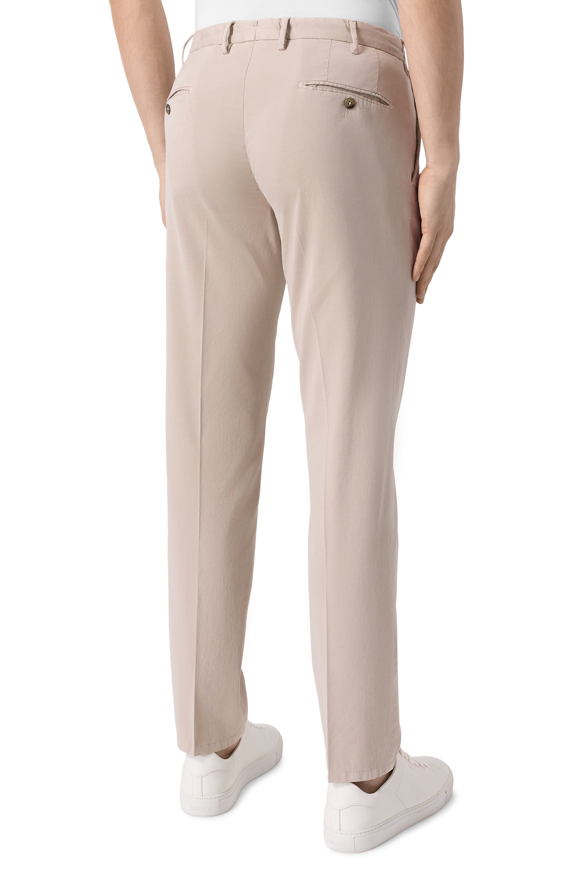 Брюки из хлопка и шелка L.B.M. 1911, арт. 8480/55022, фото 4