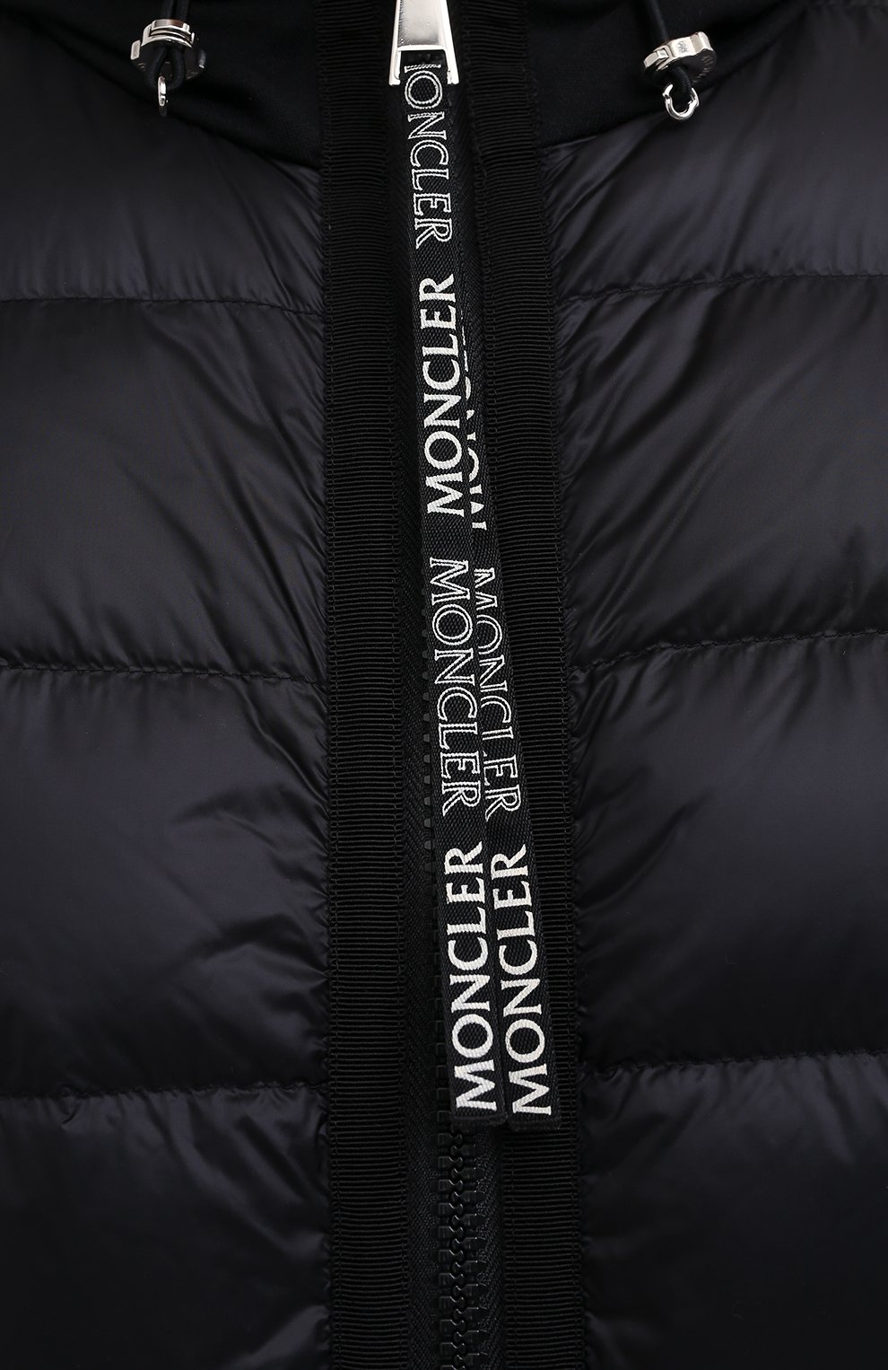 Утепленная толстовка MONCLER черного цвета по цене 95400 руб., арт. F2-093-8G503-00-V8053, фото 5 Утепленная толстовка MONCLER, арт. F2-093-8G503-00-V8053, фото 5